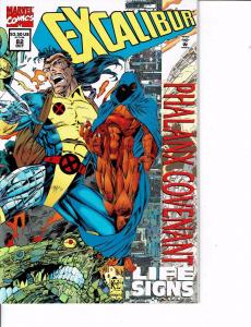 Lot Of 2 Marvel Comic Books Excalibur #82 and #86 Ironman Thor  ON5