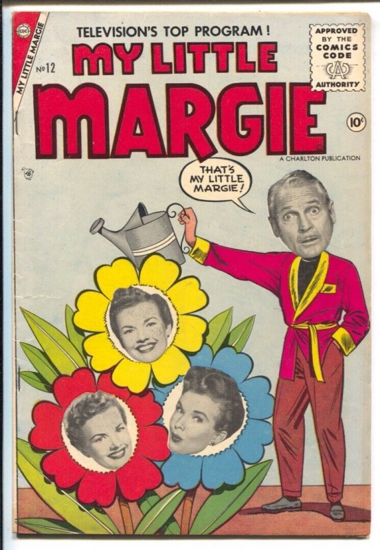 My Little Margie #12 1956-Charlton-Gale Storm photo cover-TV Sit-Com-VF-