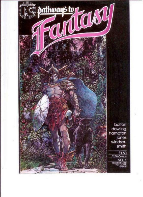 PATHWAYS TO FANTASY #1, VF/NM, Smith, Bolton, Pacific Comics 1984 more in store