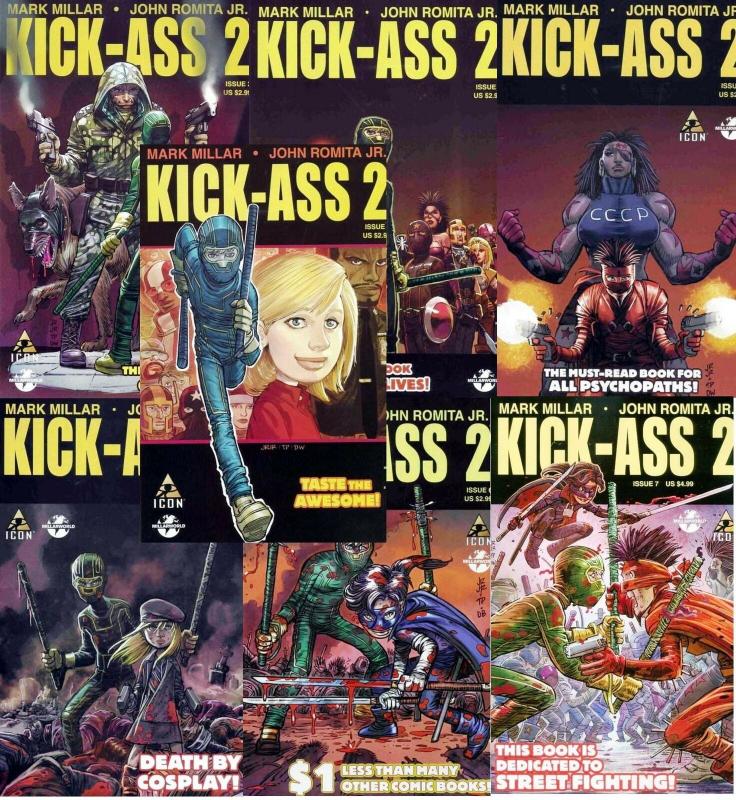 KICKASS 2 (2010 ICON) 1A-7A  Millar & Romita jr