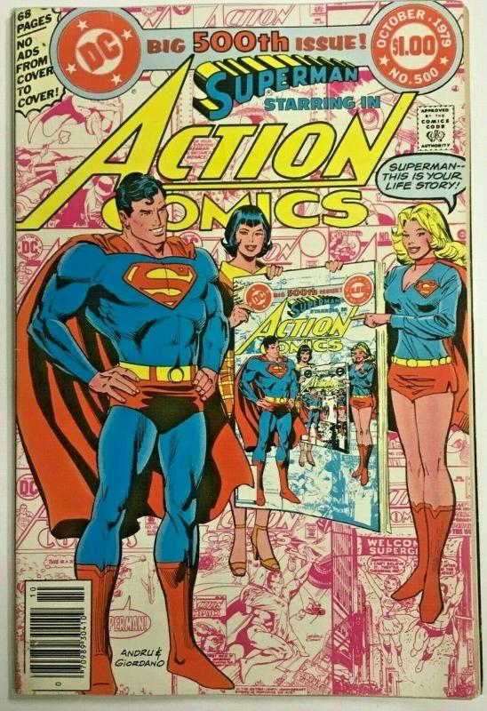 ACTION COMICS#500 FN/VF 1979 DC BRONZE AGE COMICS