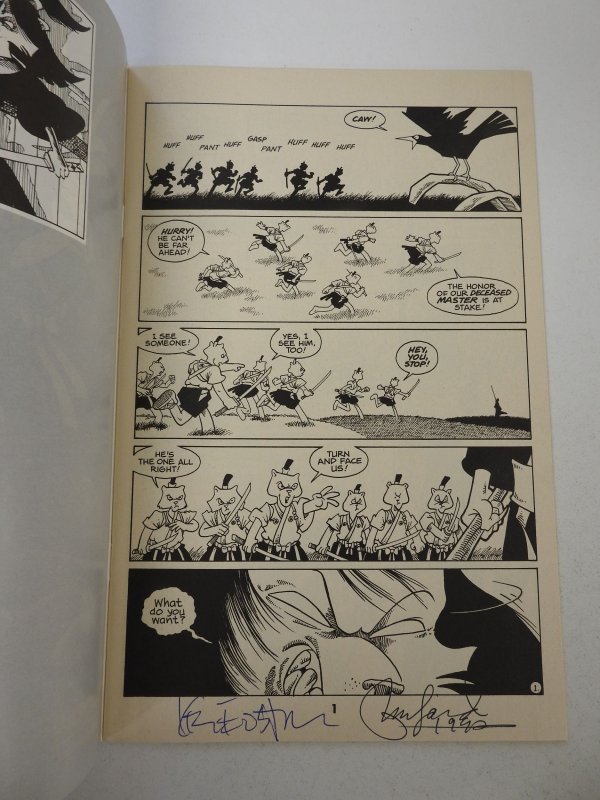 Usagi Yojimbo #10 (1988) VF Condition! Signed no cert!