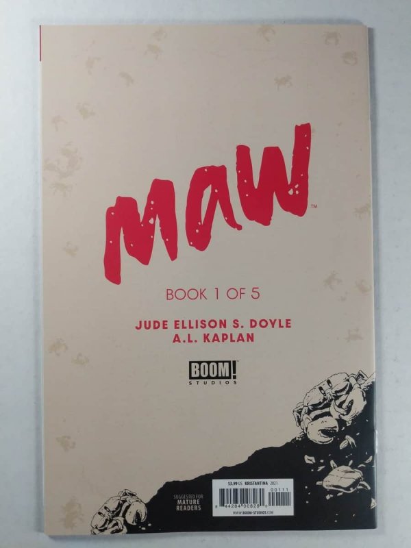 Maw #1 NM Boom Studios C16A