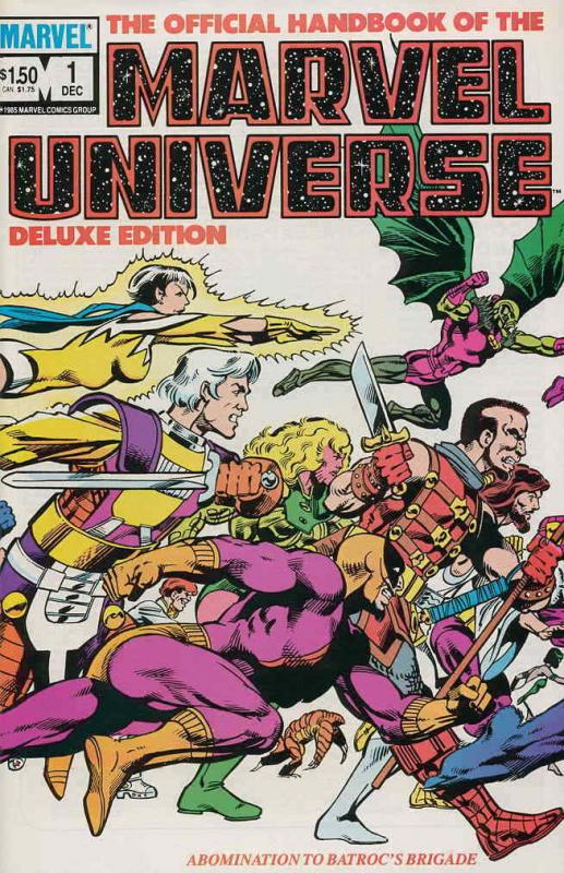 Official Handbook of the Marvel Universe (Vol. 2) #1 VF/NM; Marvel | save on shi