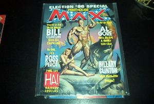 Penthouse Max Election 96' Special Comic Magazine