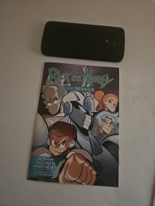 Rick and Morty the Manga 1 Preview Ashcan