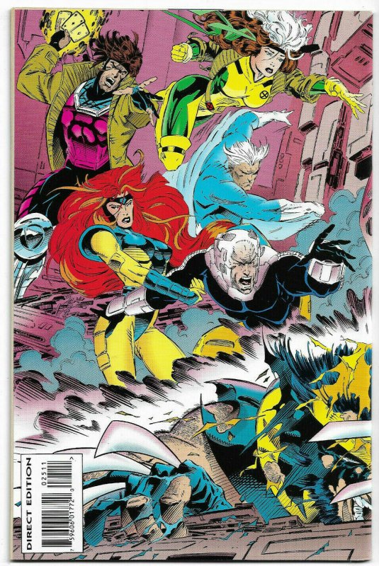 X-MEN#25 VF/NM 1992 FATAL ATTRACTION MARVEL COMICS 