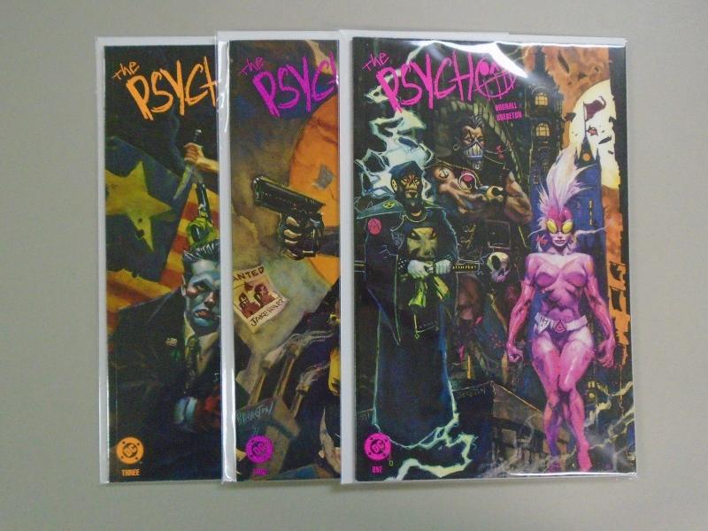 Psycho (1991 DC) #1-3, 8.0/VF (1991)