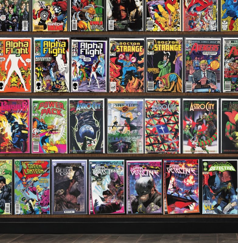 Huge Lot 130+ Comics with Green Lantern, Detective Comics, X-Factor & More!