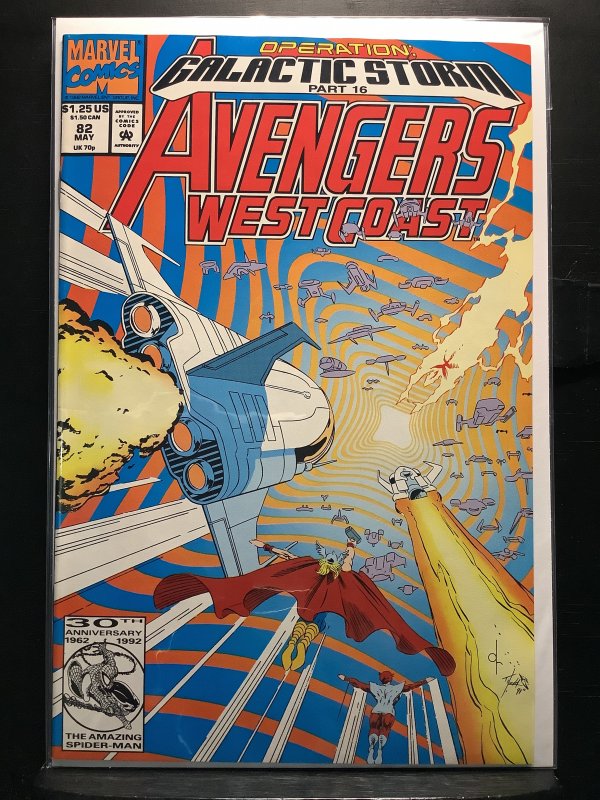 Avengers West Coast #82 Direct Edition (1992)