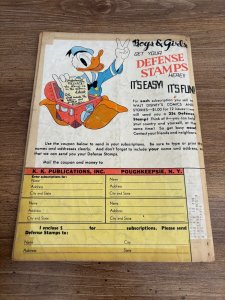 Walt Disney Comics & Stories # 22 July 1942 Dell Golden Age Comic Book 1 J460