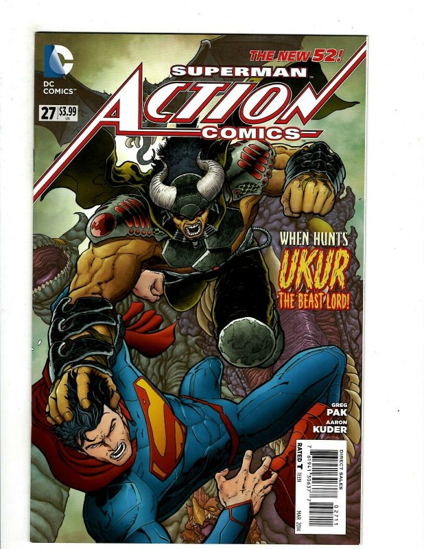 12 Superman Action Comics DC Comics # 23.2 25 26 27 28 29 30 31 32 33 34 3 HR1 