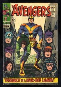 Avengers #30 FN- 5.5 White Pages Qualified