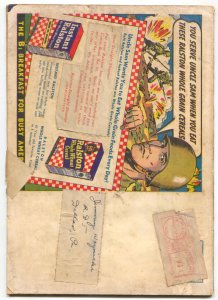 Tom Mix Commandos #10  1943 - Ralston-Purina  -VG - Comic Book