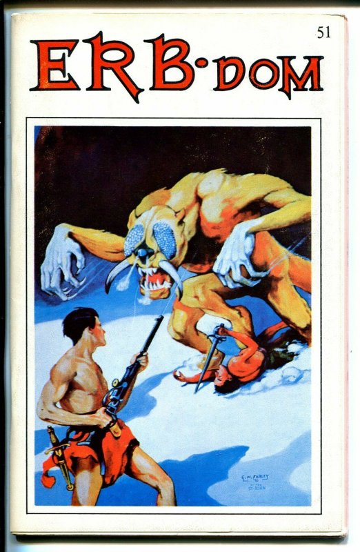 ERB-Dom  #51 1971-Edgar Rice Burroughs fanzine-Tarzan-John Carter-FN