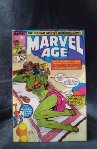Marvel Age #76 1989 Marvel Comics Comic Book