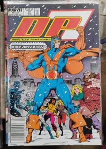 DP7 # 30 1989 MARVEL NEW UNIVERSE DISPLACED PARANORMALS  NEWSTAND VARIANT
