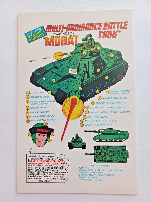 G.I. Joe A Real American Hero #1 - 1st Print - Marvel - 1982 - VF