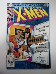 The Uncanny X-Men #172 (1983) FN- Condition