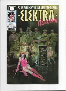 Elektra: Assassin #3  (1986) VF-NM