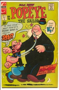 Popeye #122 1973-Charlton-Wimpy-Sea Hag-FN