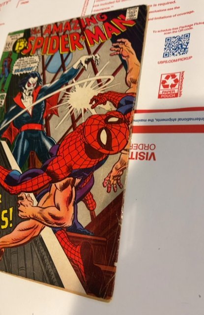 The Amazing Spider-Man #101 (1971) 1st Morbius see description