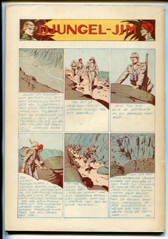 Jules Verne Veckans Aventyr Vol 5 #18 1944-Swedish-comics-Batman-Superman-VF