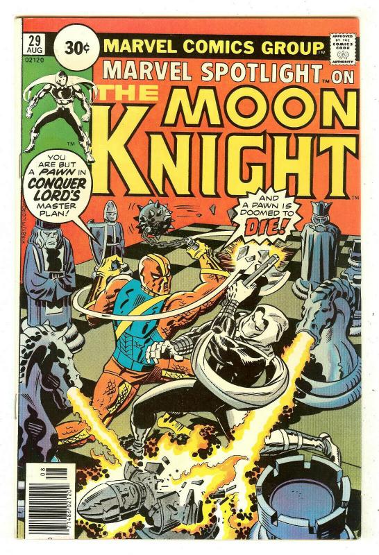 Marvel Spotlight 29   Moon Knight   30 cent Variant