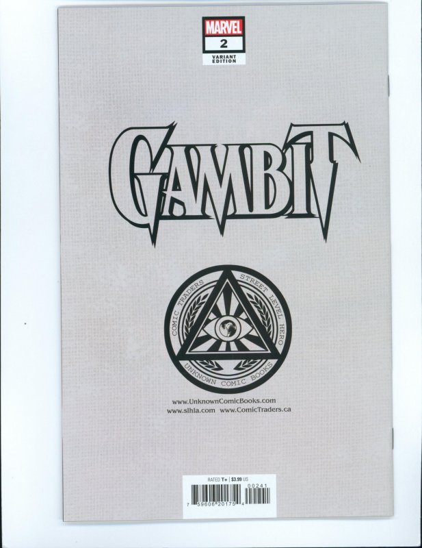 Gambit #2 Miguel Mercado Virgin Variant