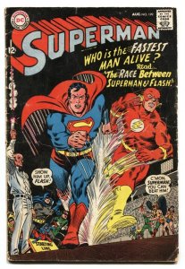 SUPERMAN #199 1967-DC COMICS FLASH BATMAN WONDER WOMAN