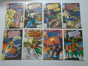 Justice Society of America (1st series) set:#1-8 8.0 VF (1991)