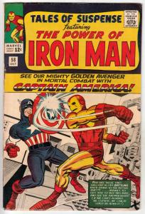 Tales of Suspense #58 (Oct-64) VF+ High-Grade Iron Man, Captain America