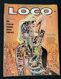 LOCO HUMOR MAGAZINE #2 1958 JOHN SEVERIN ART