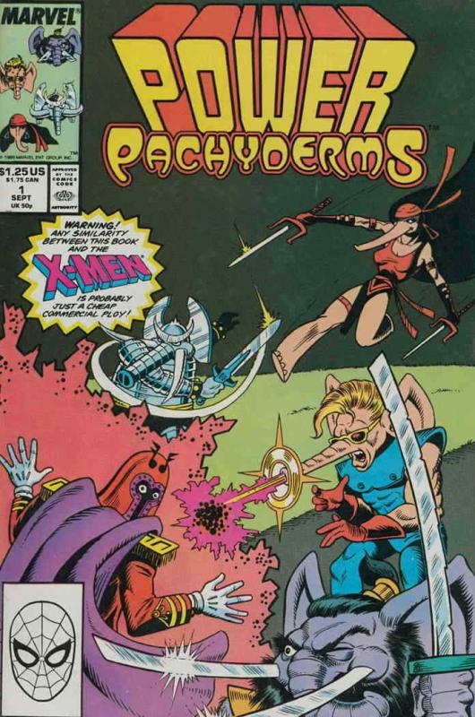 Power Pachyderms #1 VF/NM; Marvel | save on shipping - details inside