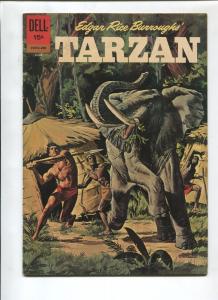 TARZAN #130 1962-DELL-EDGAR RICE BURROUGHS-VG