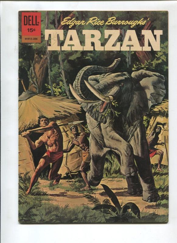 TARZAN #130 1962-DELL-EDGAR RICE BURROUGHS-VG