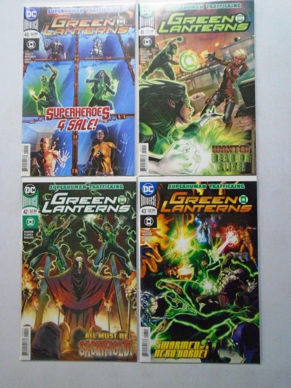 Green Lanterns Lot, From:#12-43, 36 Different 8.0 VF (2017 & 2018)