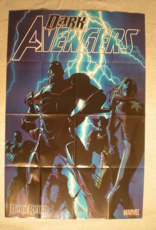 DARK AVENGERS Promo Poster, 24 x 36, 2008, Unused, more in our store