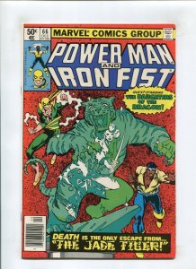 POWER MAN & IRON FIST #66 (9.2) *FISHERMAN COLLECTION* EARLY SABRETOOTH 1980