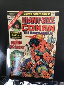 Giant-Size Conan #1  (1974)  Bary Smith art! First issue key! VG Wow!