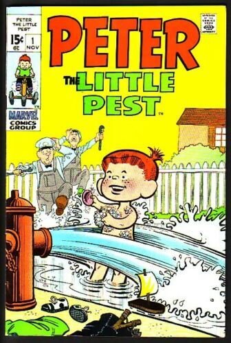 PETER THE LITTLE PEST-#1-JOE MANLEEY-L@@K VF/NM 