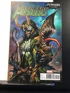 Avengers #11 (2017) Venomized Villains Variant (VF+)