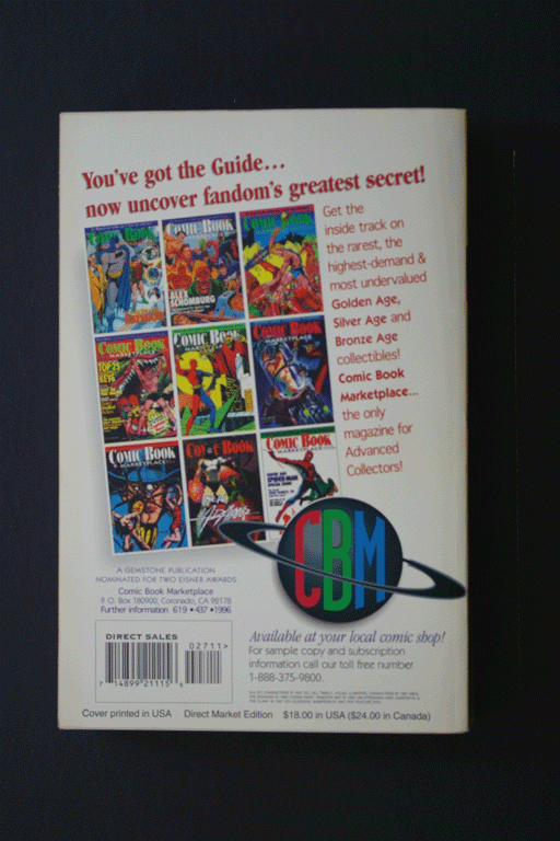 Overstreet Comic Book Price Guide 27th Edition 1997