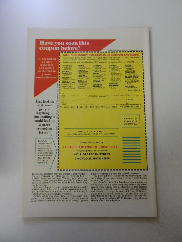 Supernatural Thrillers #10 (1974) FN/VF condition