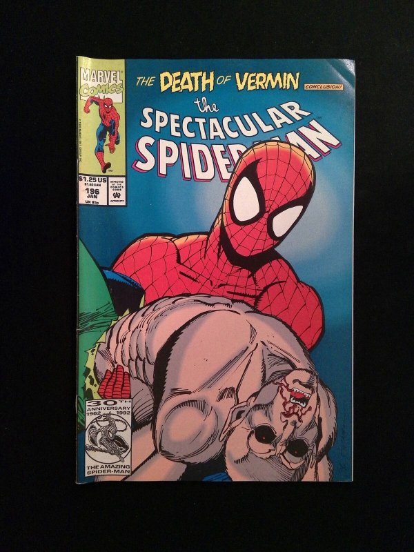 Spectacular Spider-Man #196  Marvel Comics 1993 VF 