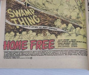 Swamp Thing #51 DC 1986 F/VF Alan Moore Justice League Dark