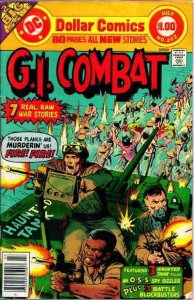 G.I. Combat #202 GD ; DC | low grade comic June 1977 Haunted Tank 80 Pages