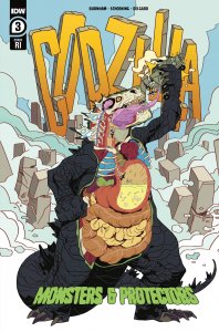 Godzilla: Monsters And Protectors #3RI VF/NM ; IDW