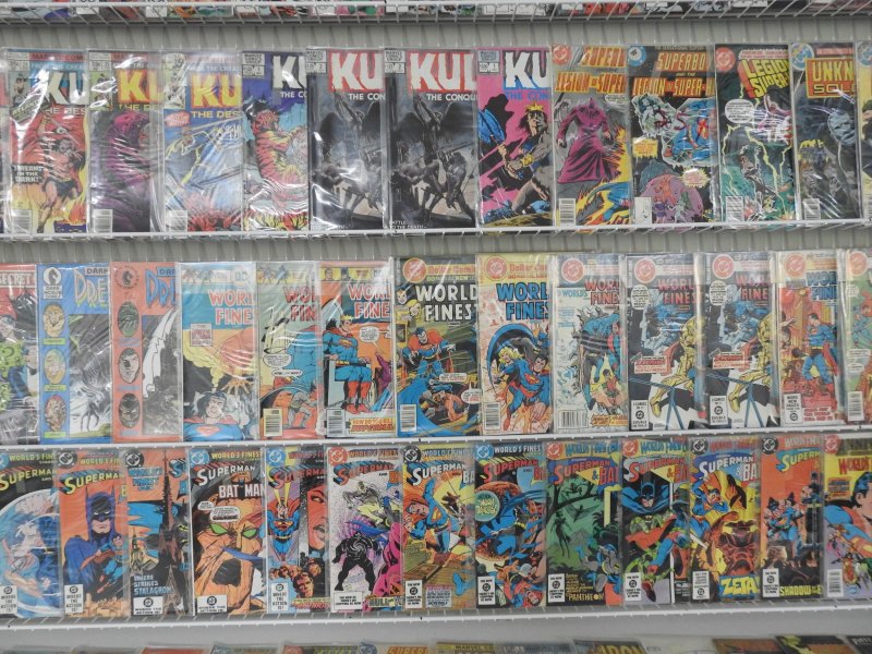 Huge Lot 140+ Comics W/ World's Finest, Unknown Soldier,  +More! Avg FN+...