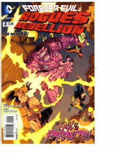 Lot Of 3 Forever Evil Rogues Rebellion DC Comic Books # 2 4 6 Batman Flash J209